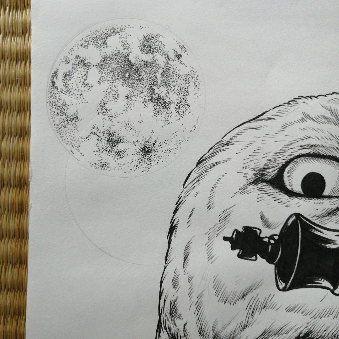 B4原画 crow