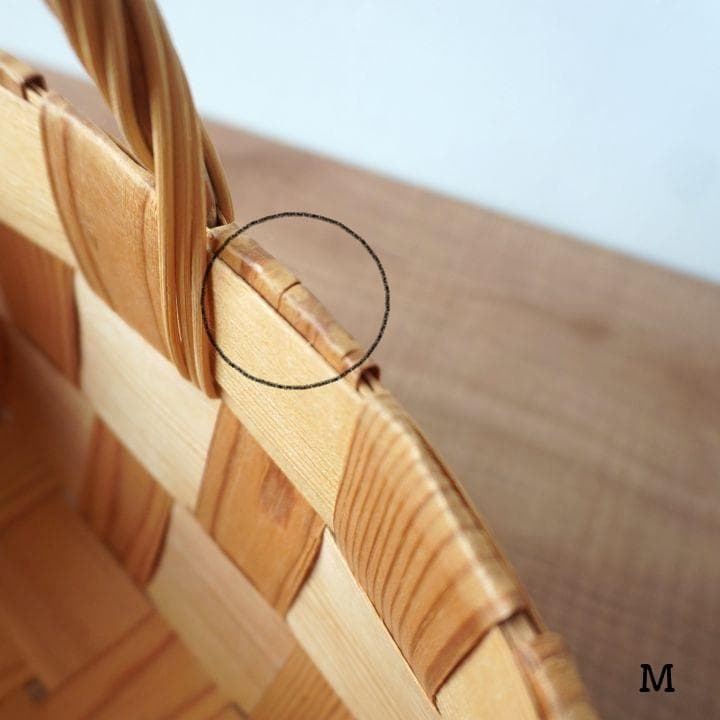 フィンランド モミの木 バスケット ２個