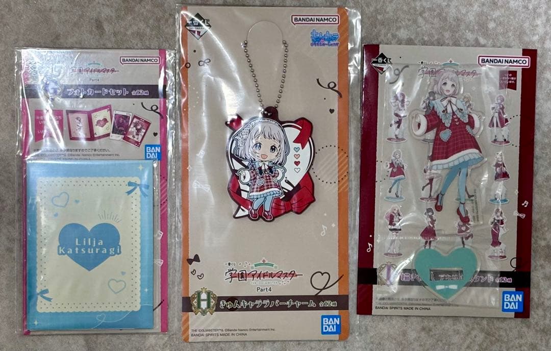 一番くじ 学園アイドルマスター 葛城リーリヤ フィギュア アクリルスタンド A賞