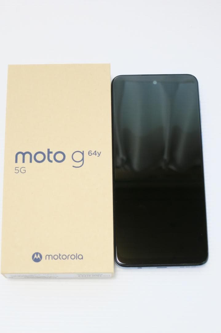 Motorola moto g 64Y 5G シルバーブルー