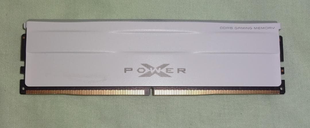 シリコンパワー DDR5 Zenith RGB 6000MHz32GBジャンク