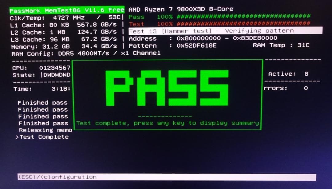 シリコンパワー DDR5 Zenith RGB 6000MHz32GBジャンク