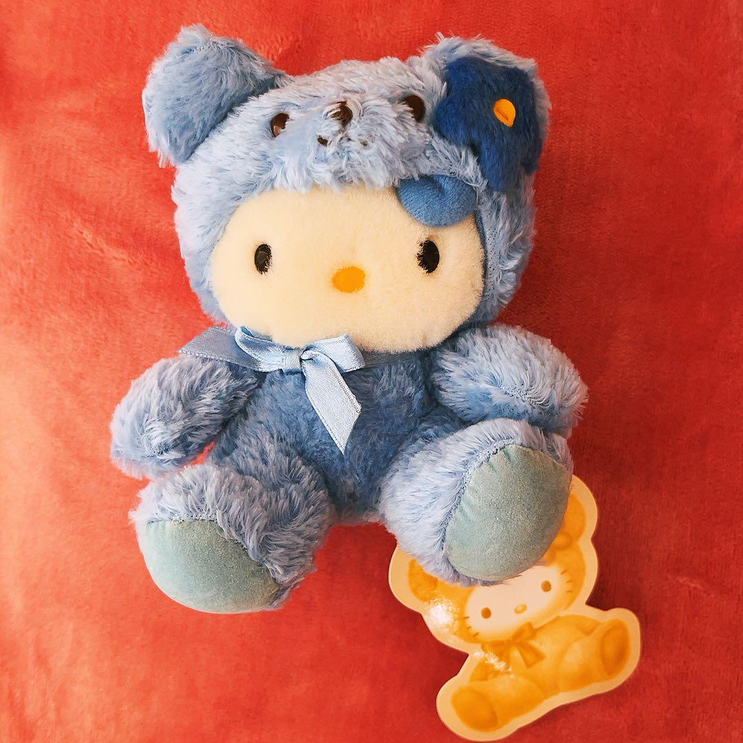 希少激レア　ハローキティ　海外限定　テディベア　マスコット　2002年製 レトロ