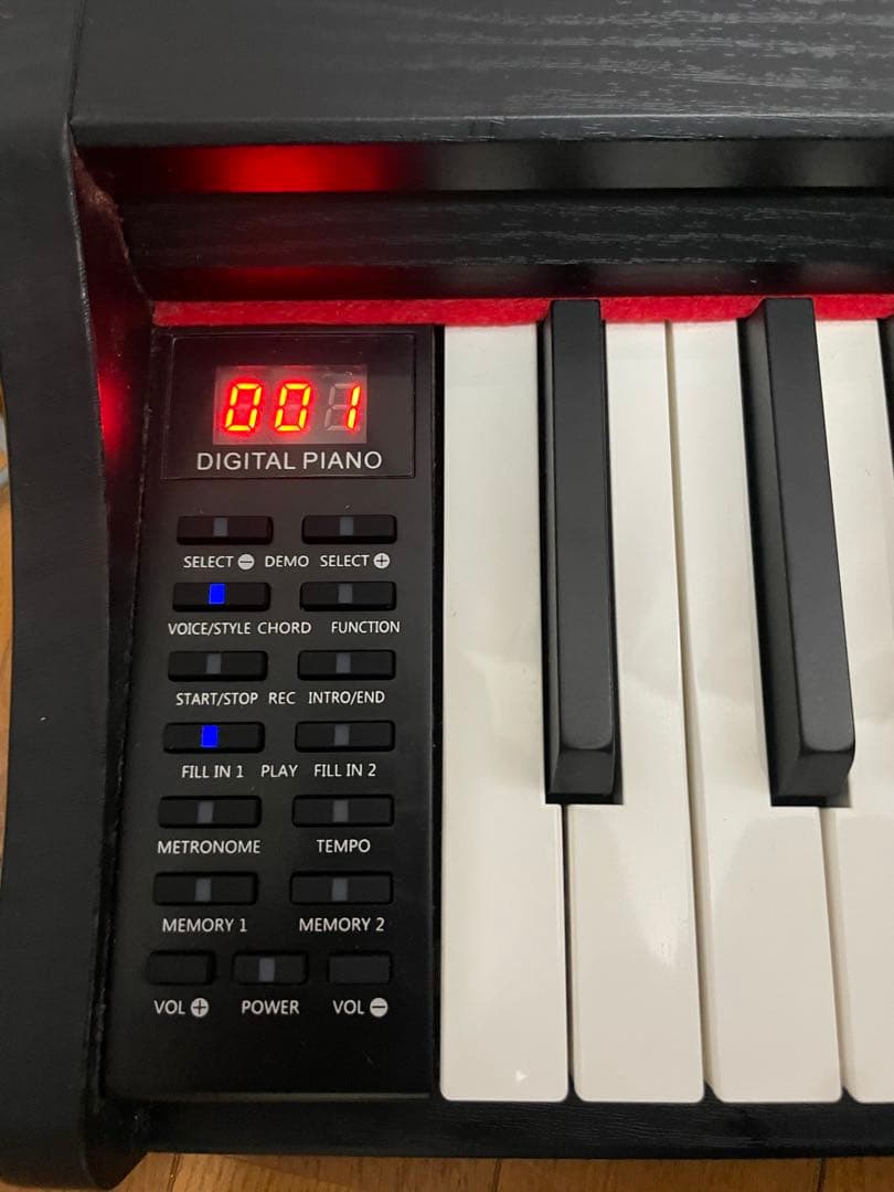 ZHRUNS 電子ピアノ88鍵盤