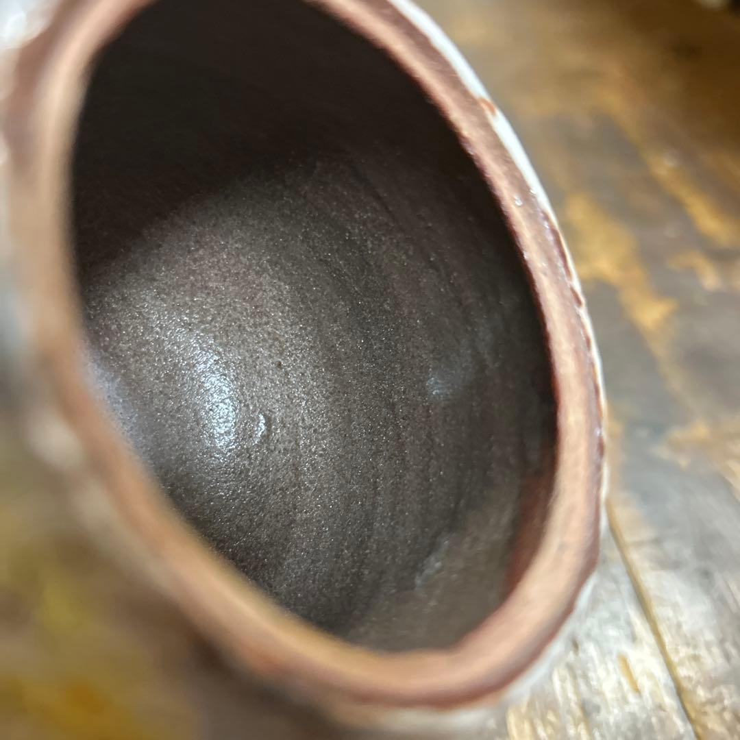 作家　陶芸作家　小物入れ　蓋物　うさぎとたんぽぽ　1点もの