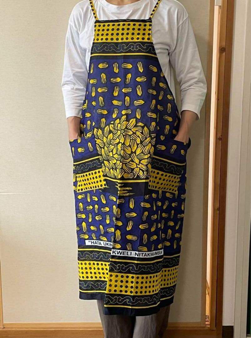 アンキー★カンガ★バッククロスエプロン★