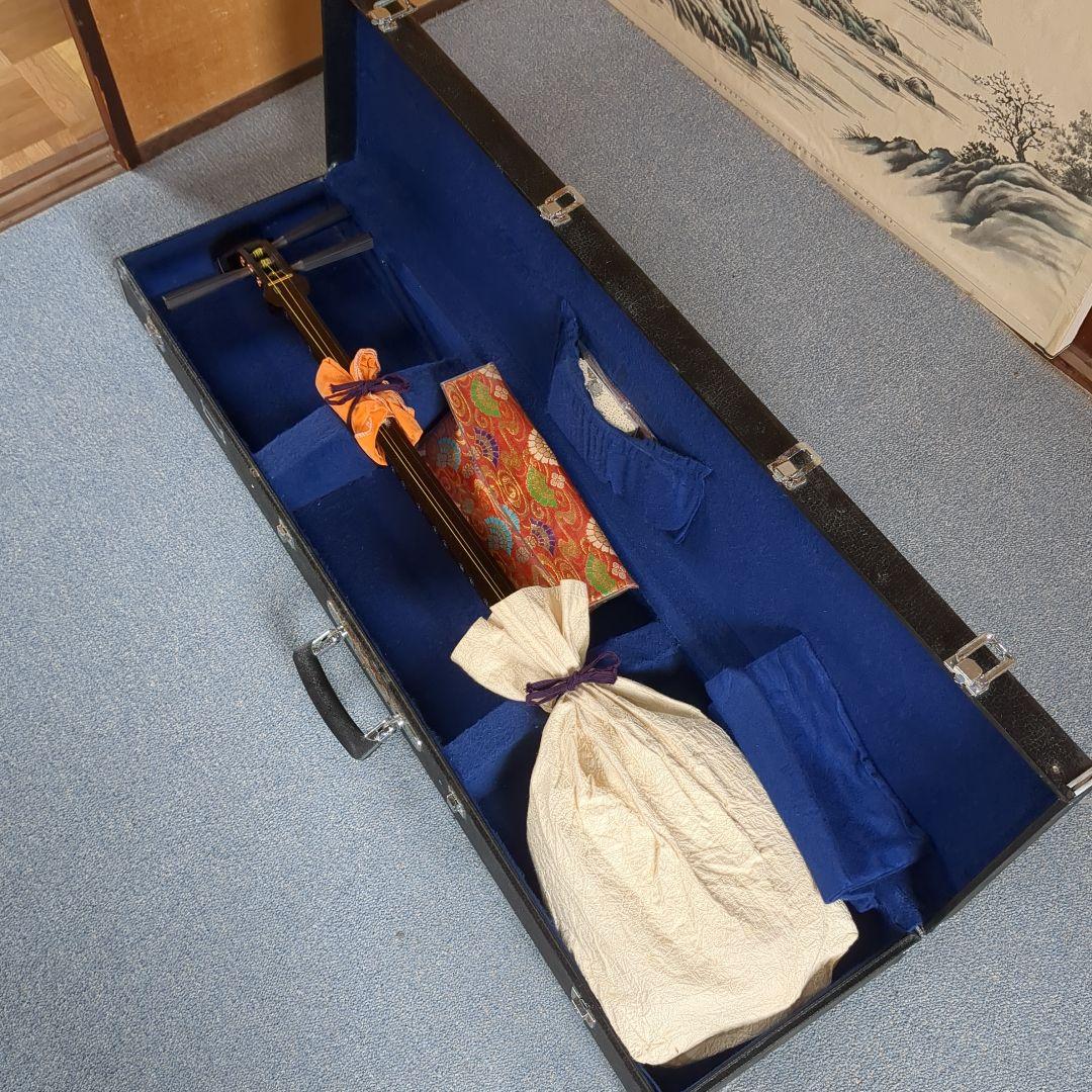 三味線 撥二本 ハードケース付き