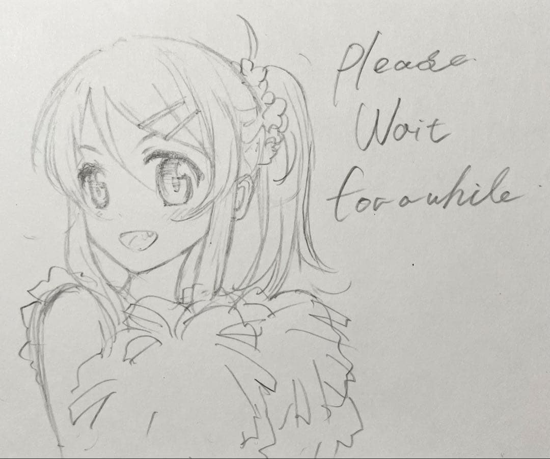 専用　イラスト　原画　手描き