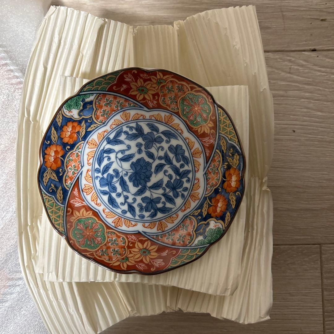 陶磁器の花柄おもてなしセット