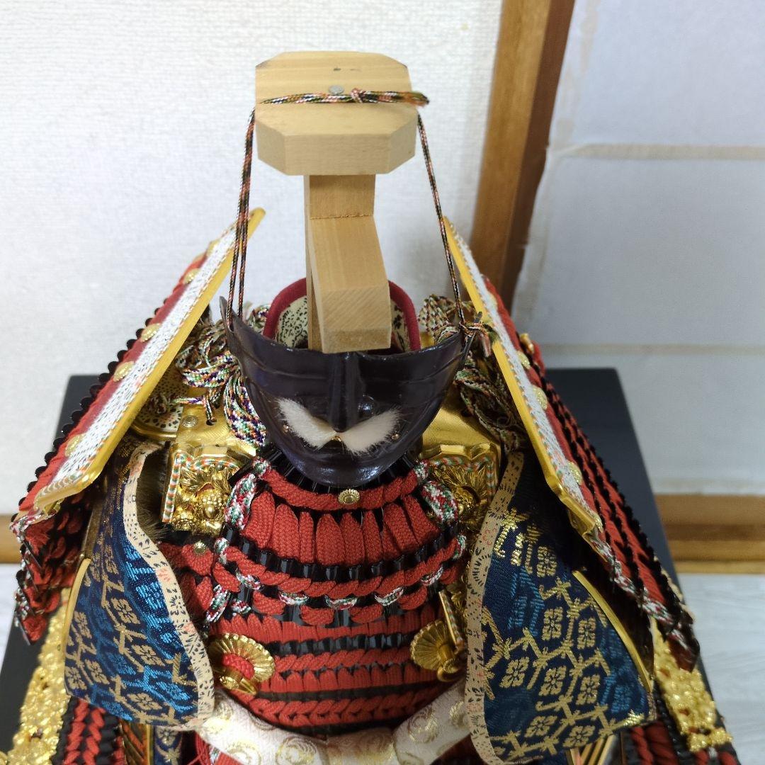 秀山作　五月人形 武士の甲冑人形