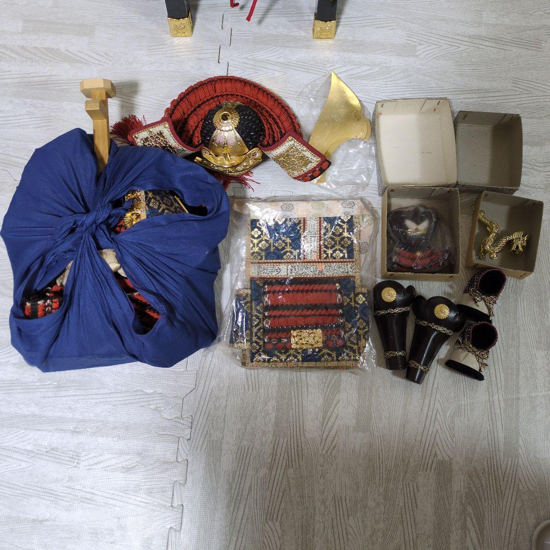 秀山作　五月人形 武士の甲冑人形