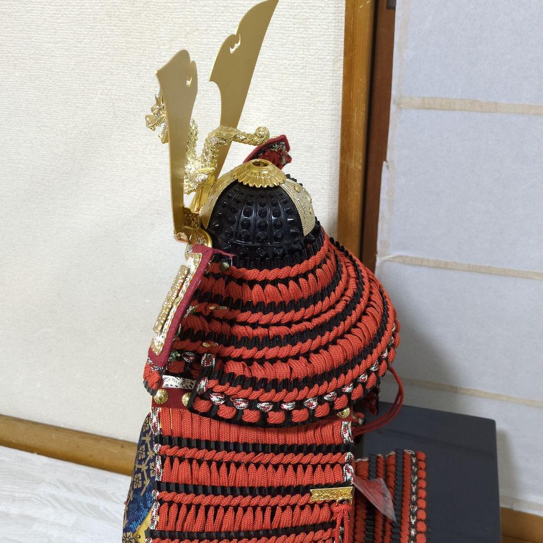 秀山作　五月人形 武士の甲冑人形