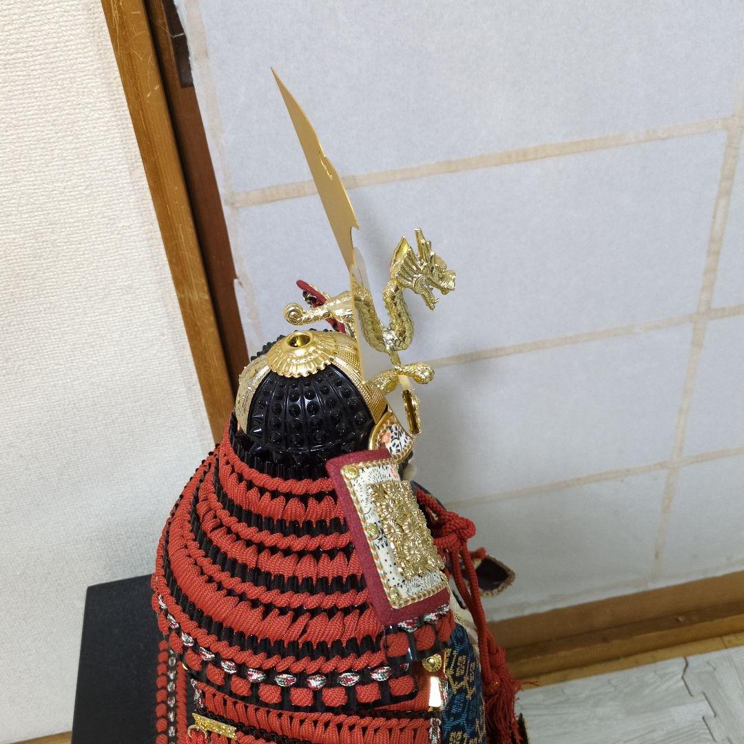 秀山作　五月人形 武士の甲冑人形