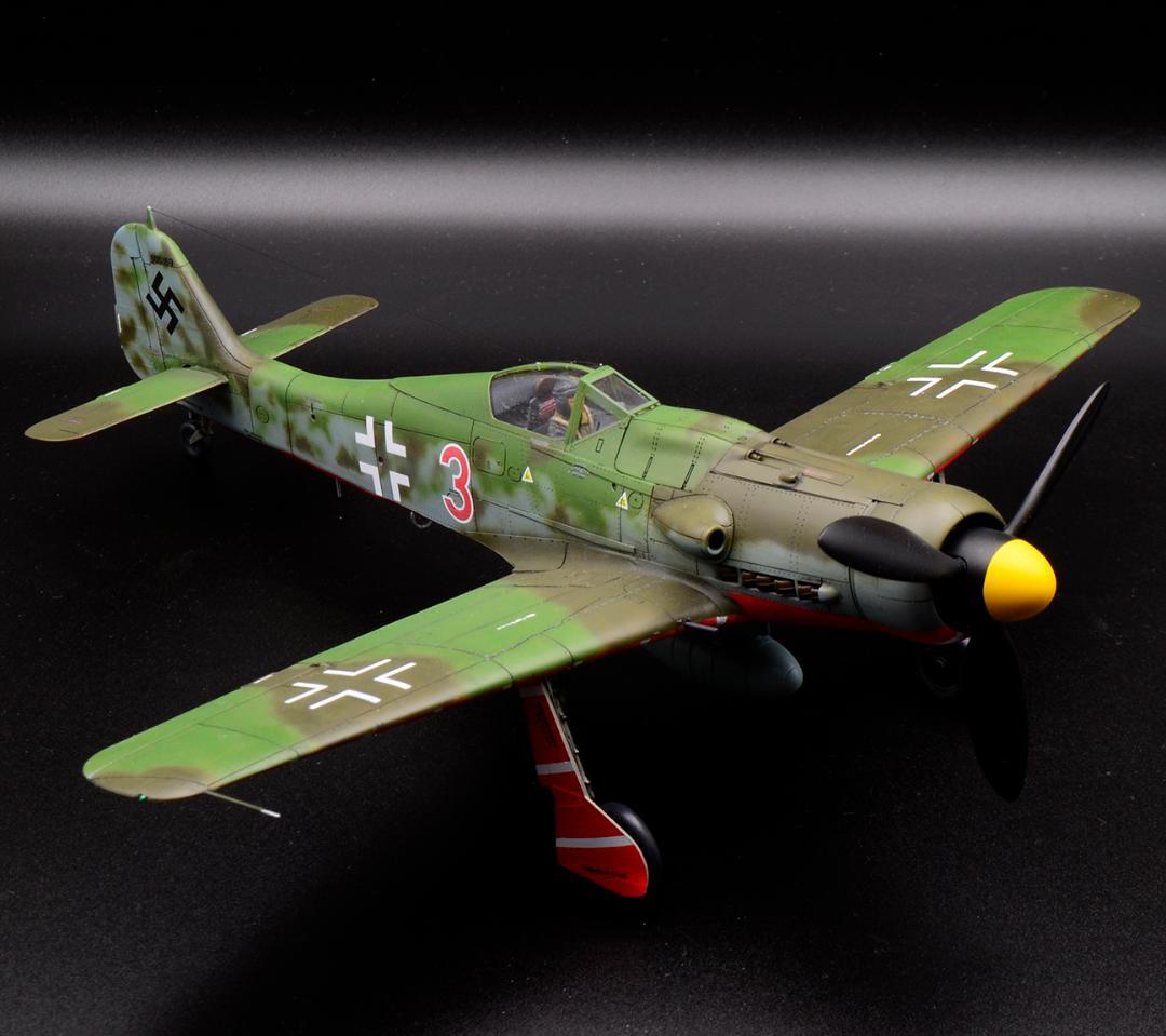 ムスタングです。1/48 Fw190D9 (プラモ エデュアルド 完成品)