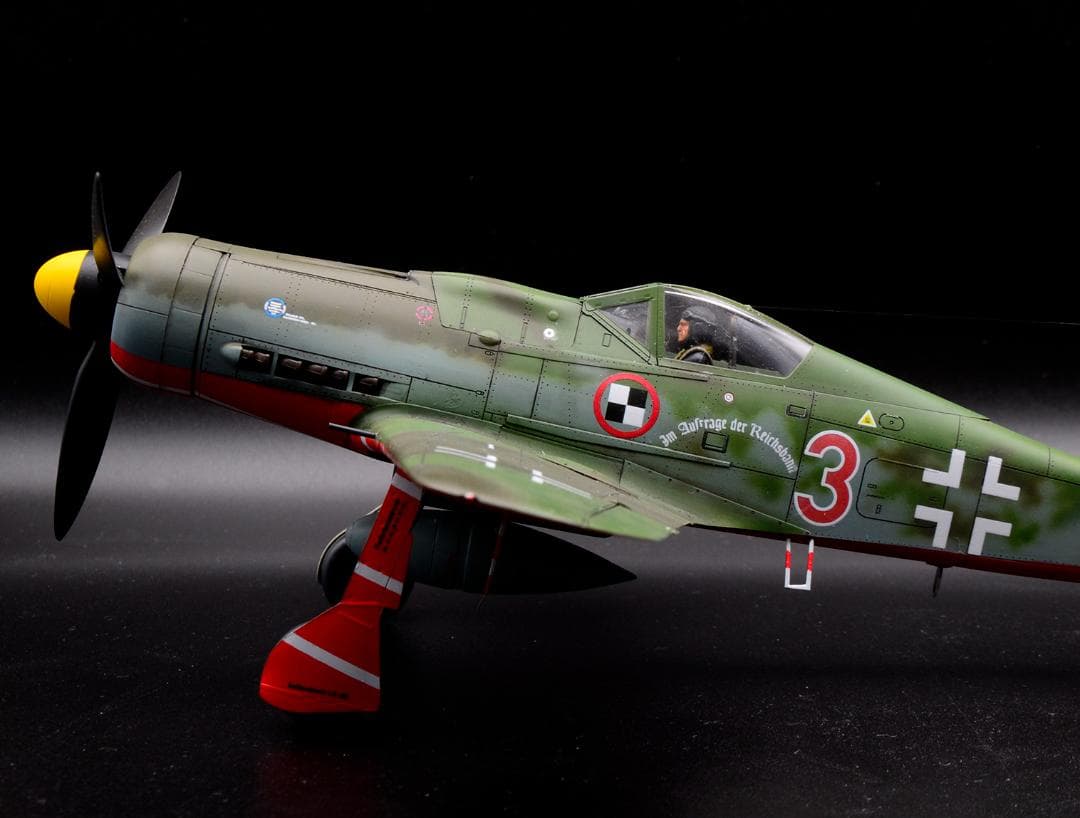ムスタングです。1/48 Fw190D9 (プラモ エデュアルド 完成品)