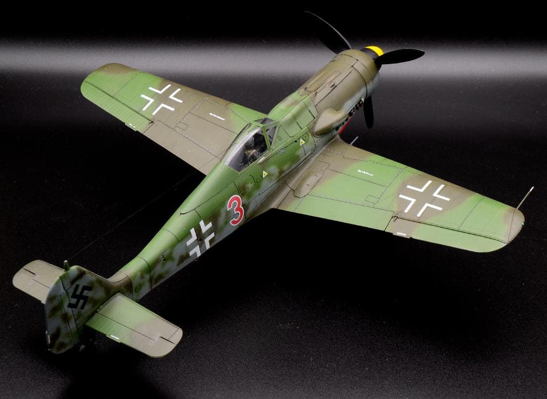 ムスタングです。1/48 Fw190D9 (プラモ エデュアルド 完成品)