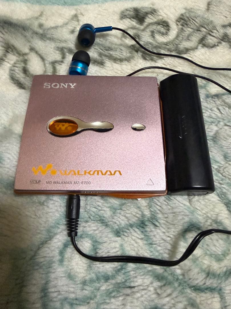 SONY MZ-E700 ポータブルMDプレーヤー ピンク