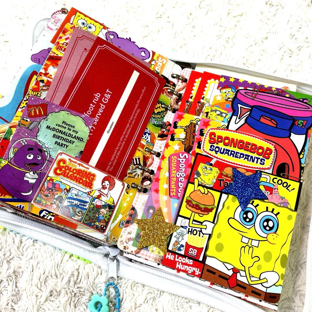 1059 おすそ分けファイル　A5ジッパーバインダー 「おもちゃ箱」