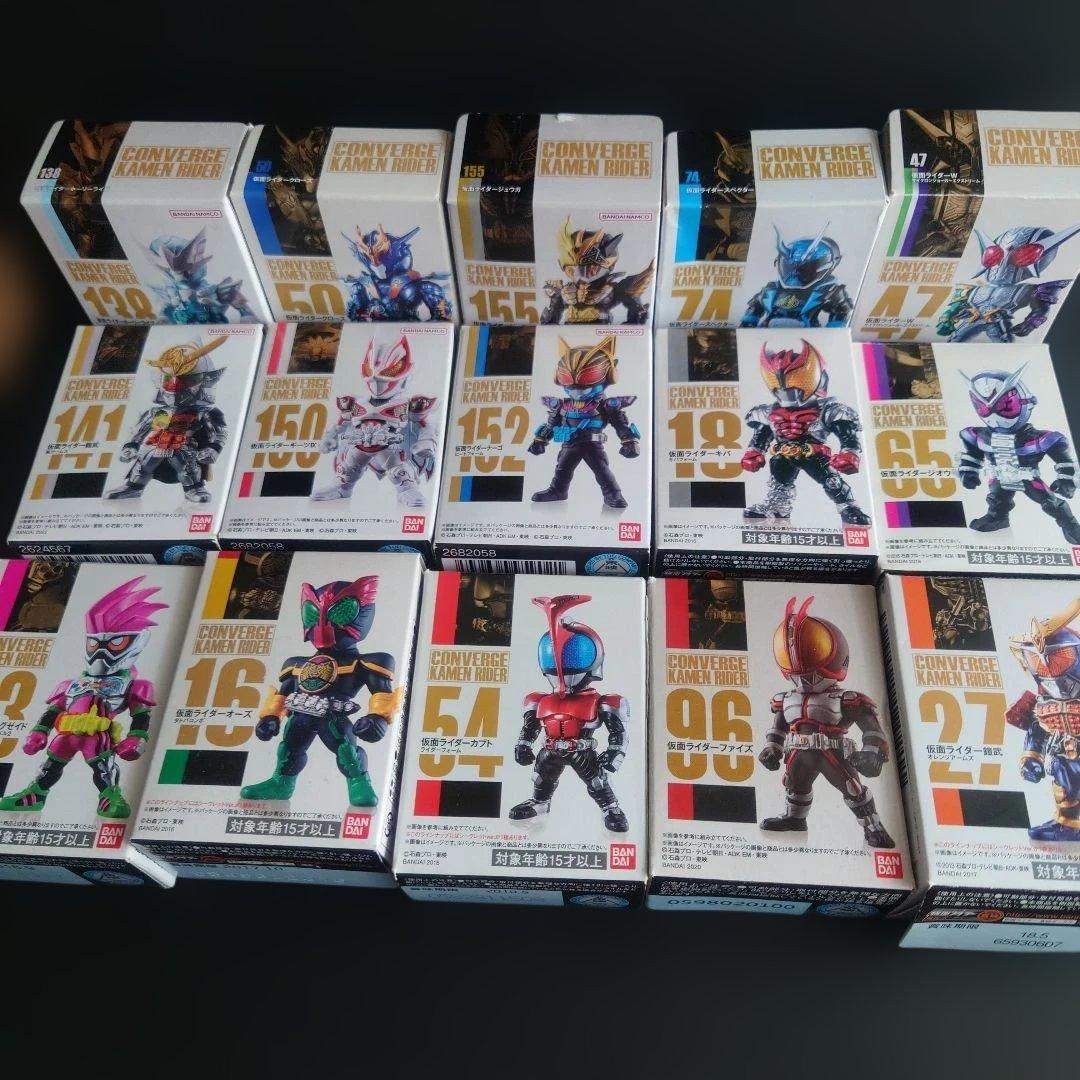 CONVERGE KAMEN RIDER 　コンバージ仮面ライダー 77体