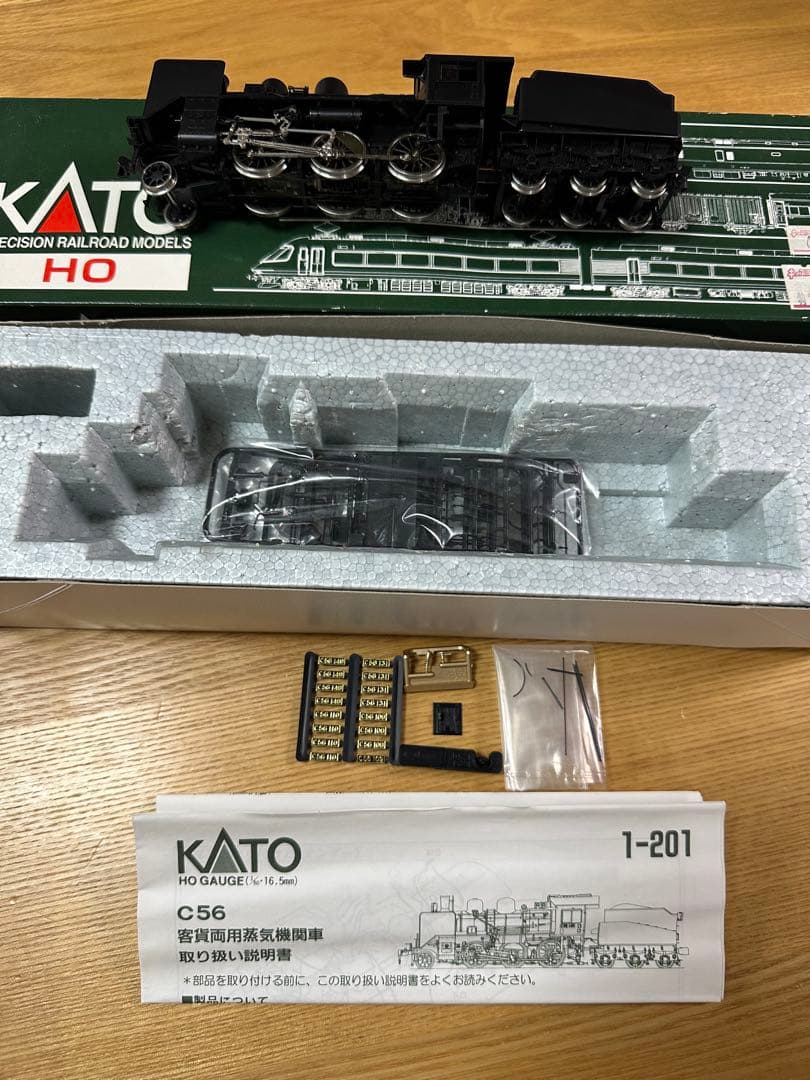 KATO C56 客貨両用蒸気機関車　1-201 HOゲージ