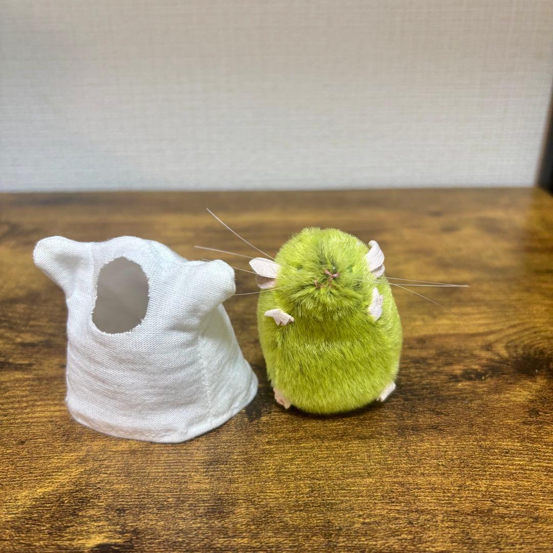 三角ユウリ　マウスぬいぐるみ　オバケ　緑
