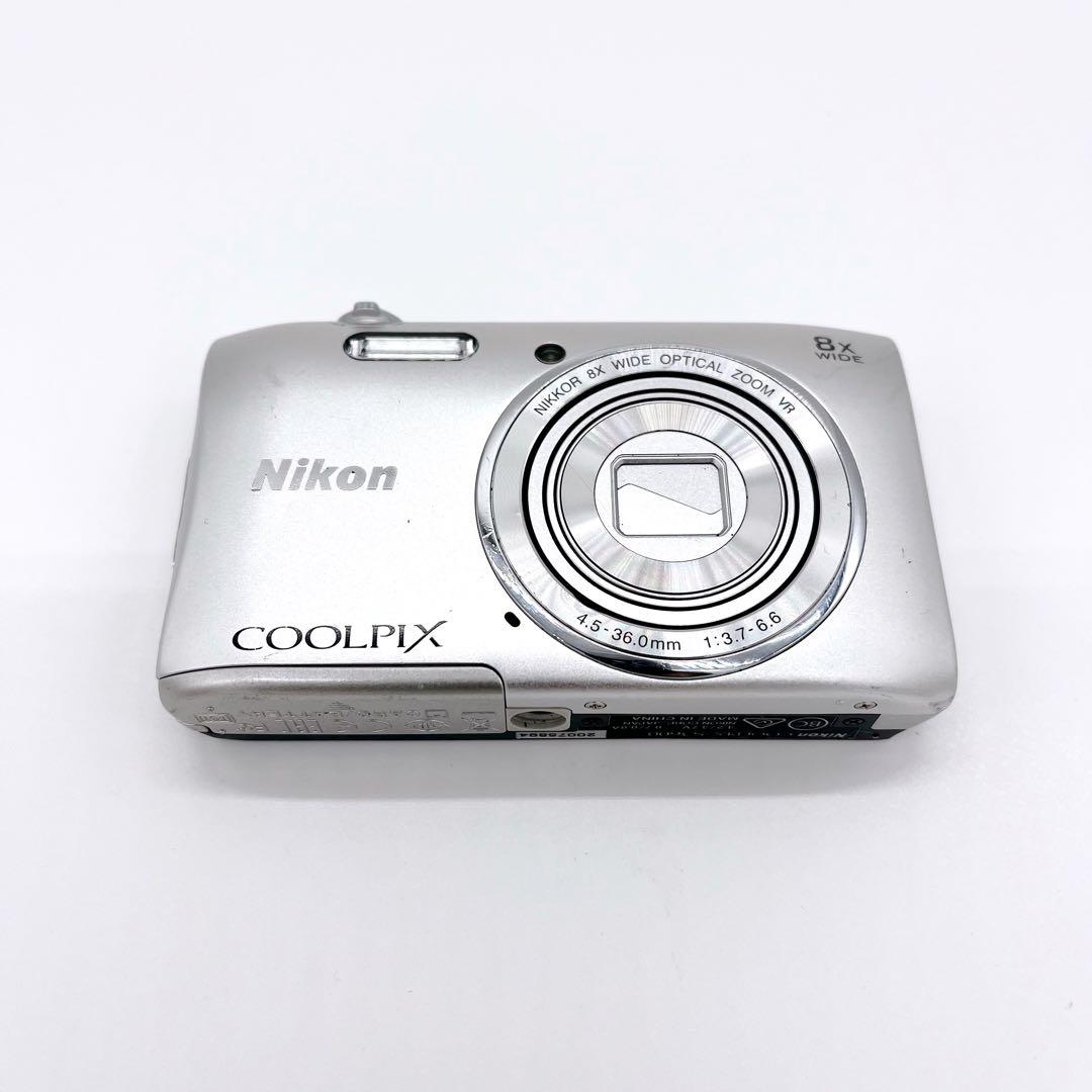 Nikon COOLPIX デジタルカメラ S3600 シルバー