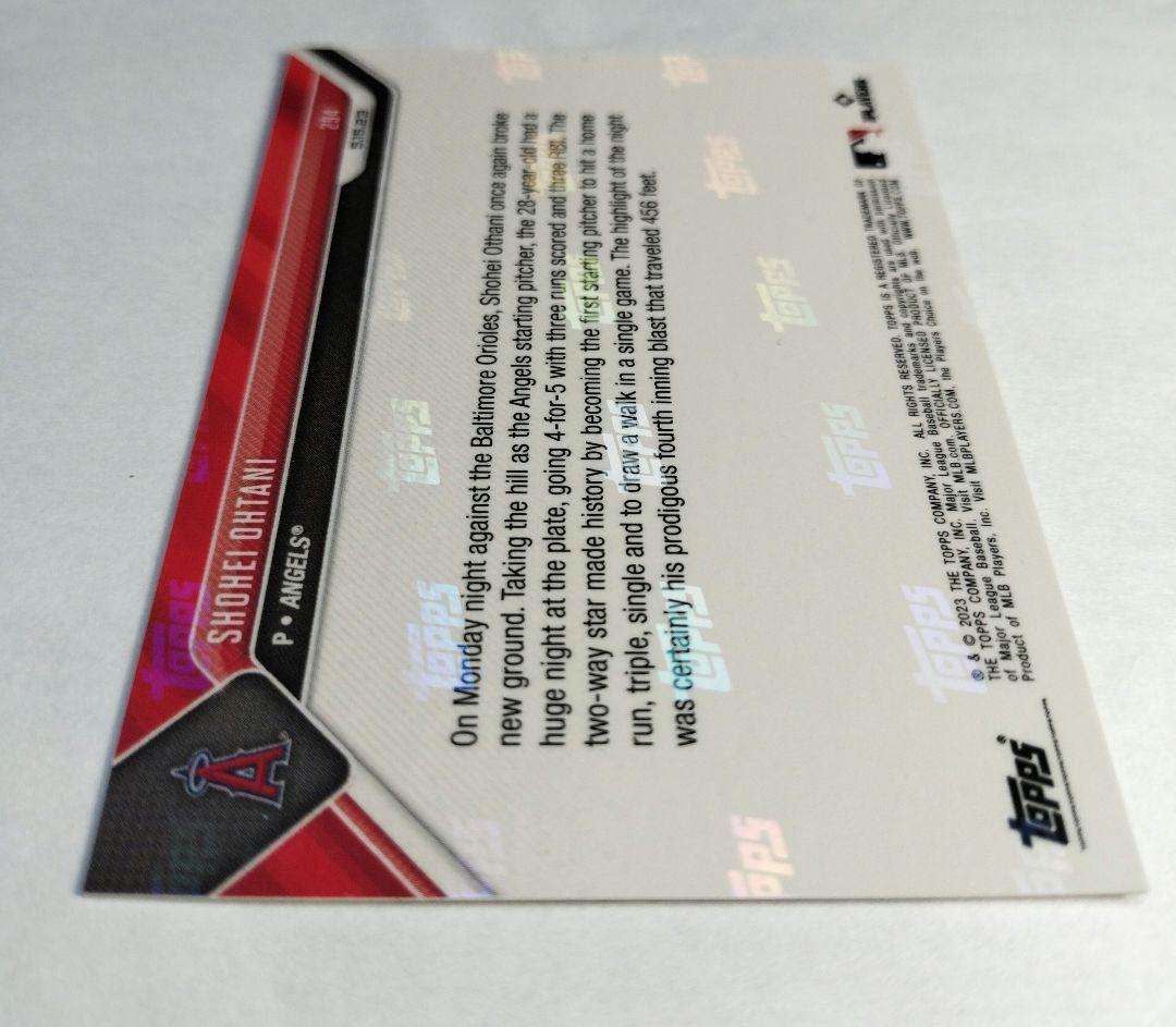 限定49枚 ブルーパラレル☆大谷翔平　Topps カード　シリアルナンバー