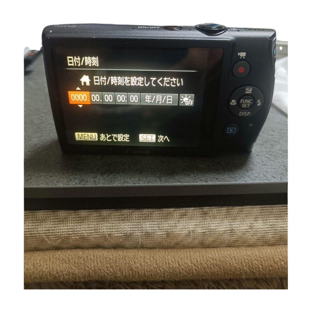 動作確認済 Canon IXY 600F ブラック デジカメ 充電器付 コンデジ