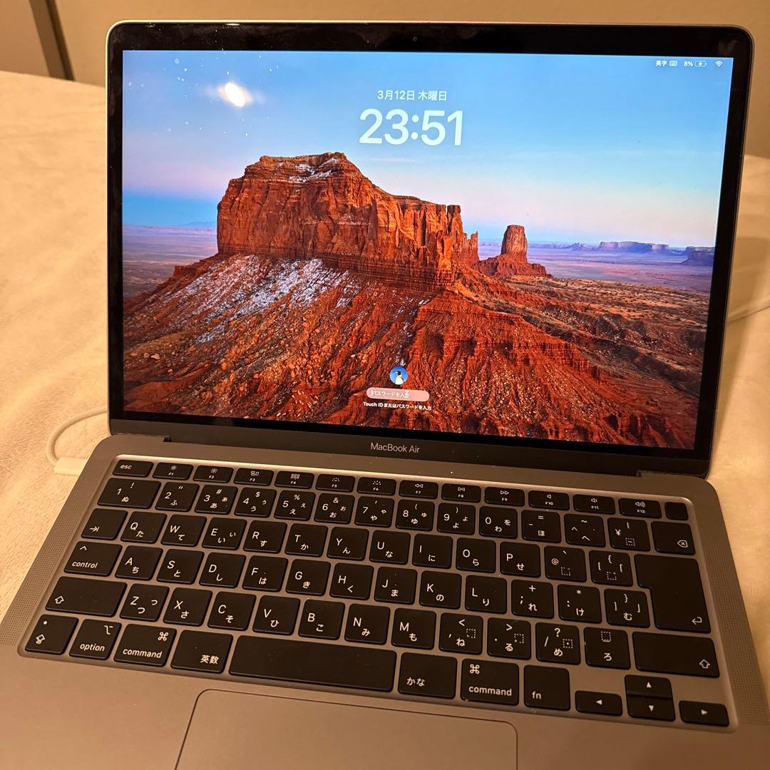 MacBook Air 13インチ 2020 256GB core i3箱無し