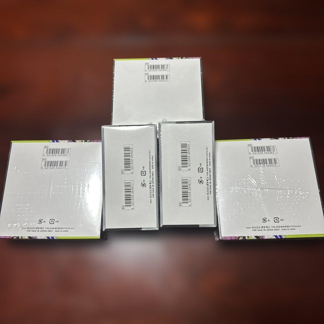 シャイニートレジャーex　シュリンク付きムニキスゼロ未開封　5BOX
