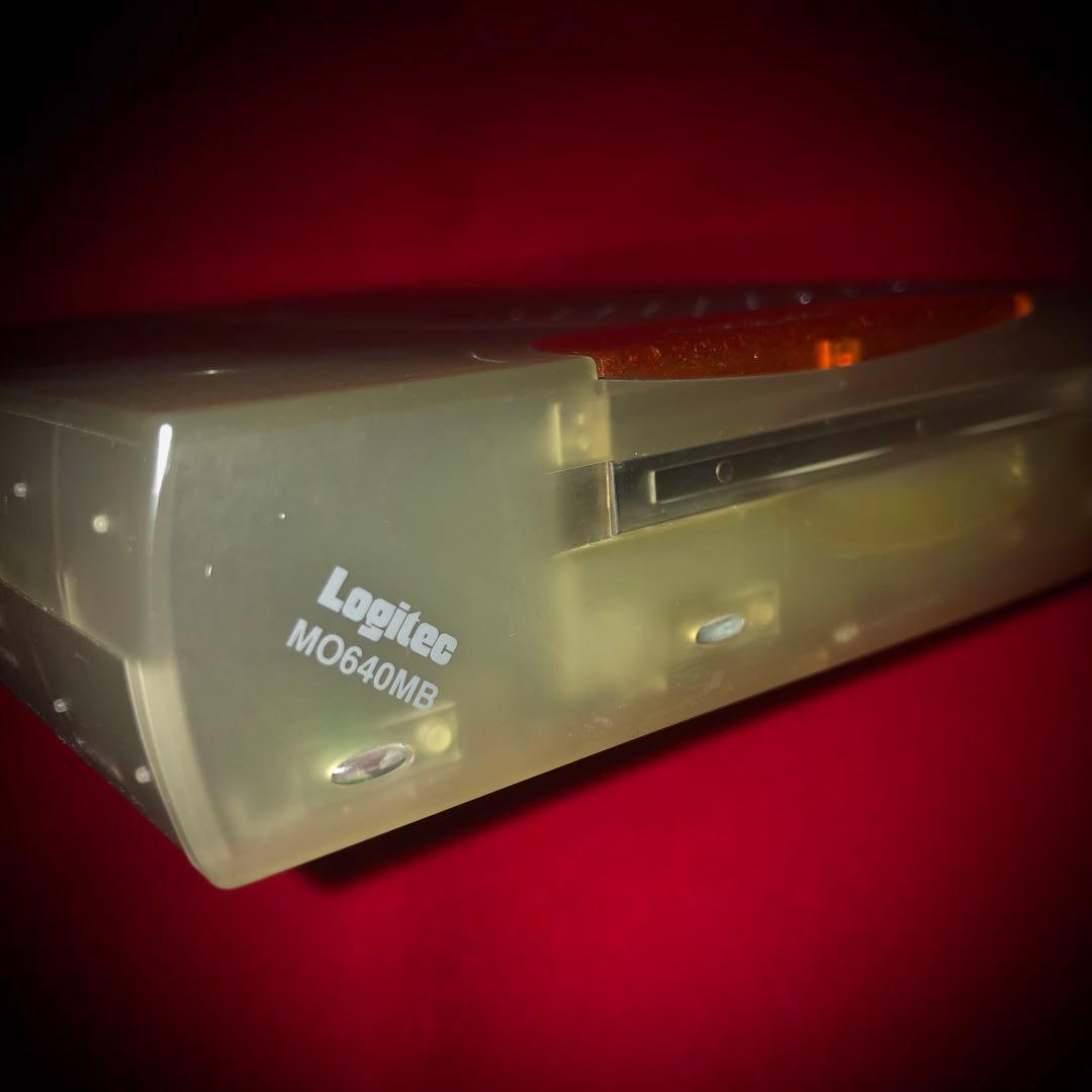 Logitec Mac & Win 640MB 外付 MO ドライブ SCSI