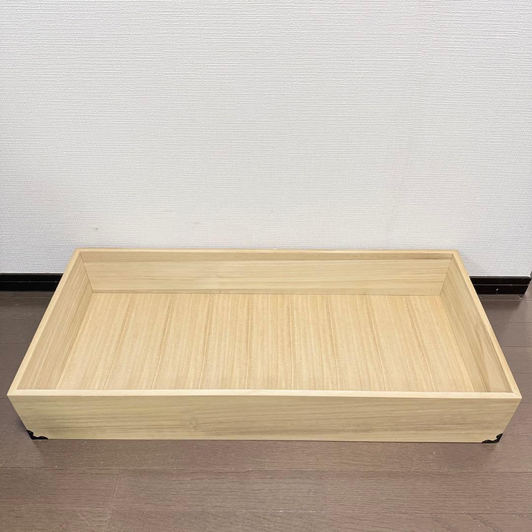 【極美品】桐素材衣装ケース 1段 桐箱 桐製
