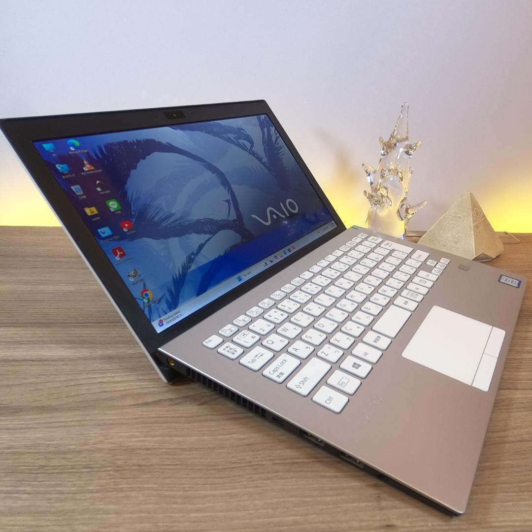 【超希少&美品】VAIO ProPFホワイトオフィス付きノートパソコンWin11