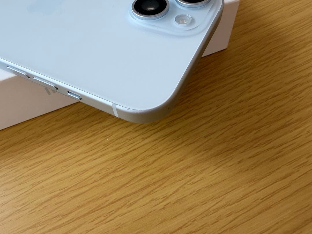 iPhone15 128GB / バッテリー良好89% ブルー