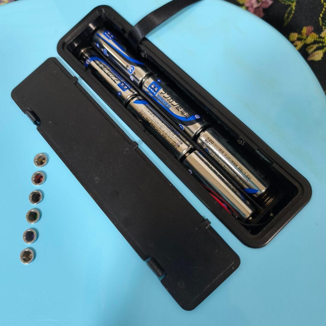 VOX APACHE-1 アンプ内蔵ミニエレキギター 水色 トラベルギター