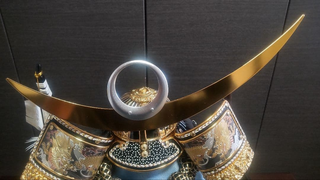 兜飾り15号　上杉謙信　美生作