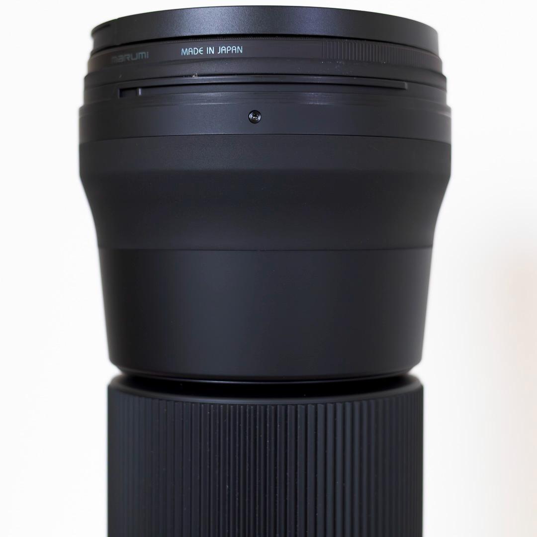 SIGMA 150-600mm 1.4×テレコンとレンズ保護フィルターのセット