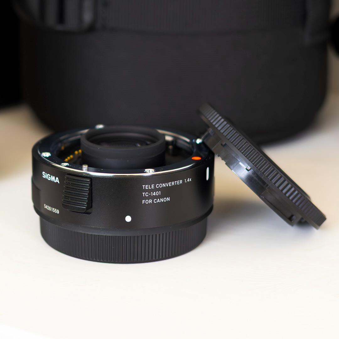 SIGMA 150-600mm 1.4×テレコンとレンズ保護フィルターのセット