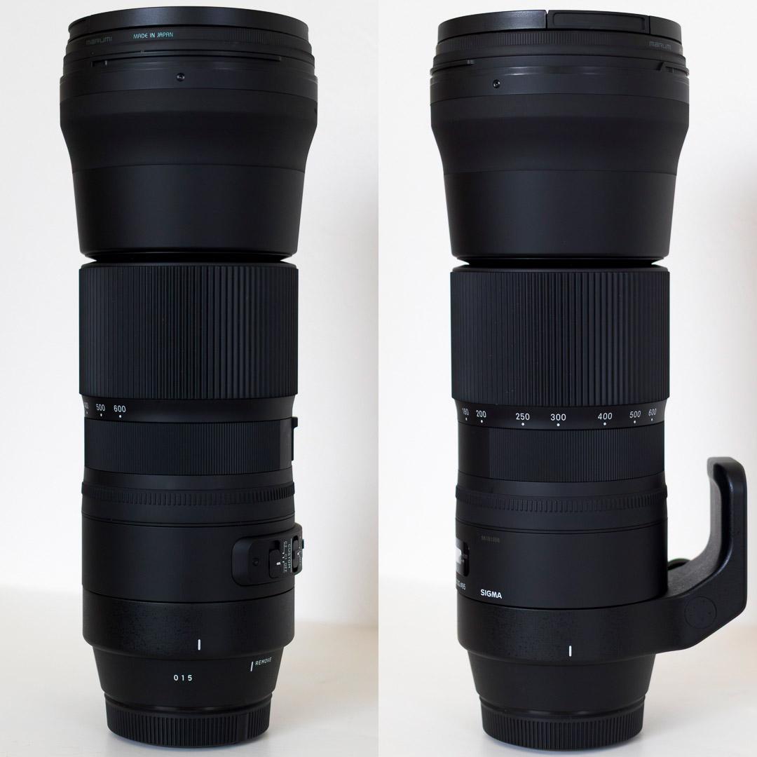 SIGMA 150-600mm 1.4×テレコンとレンズ保護フィルターのセット