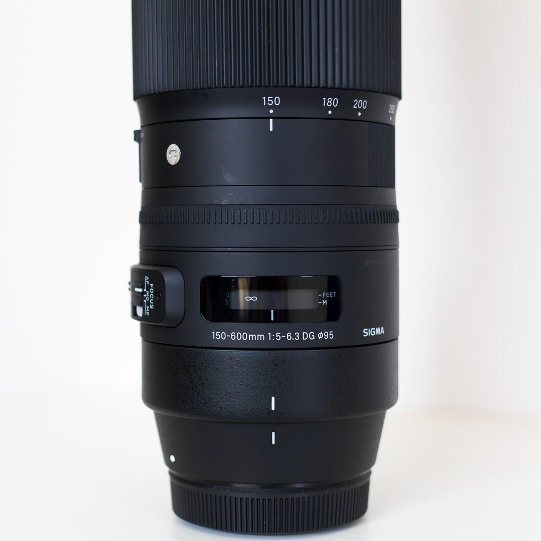 SIGMA 150-600mm 1.4×テレコンとレンズ保護フィルターのセット