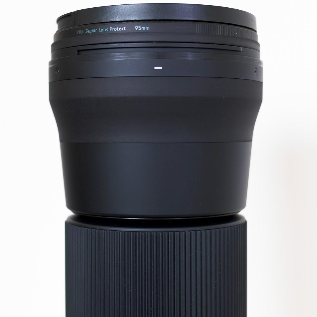 SIGMA 150-600mm 1.4×テレコンとレンズ保護フィルターのセット