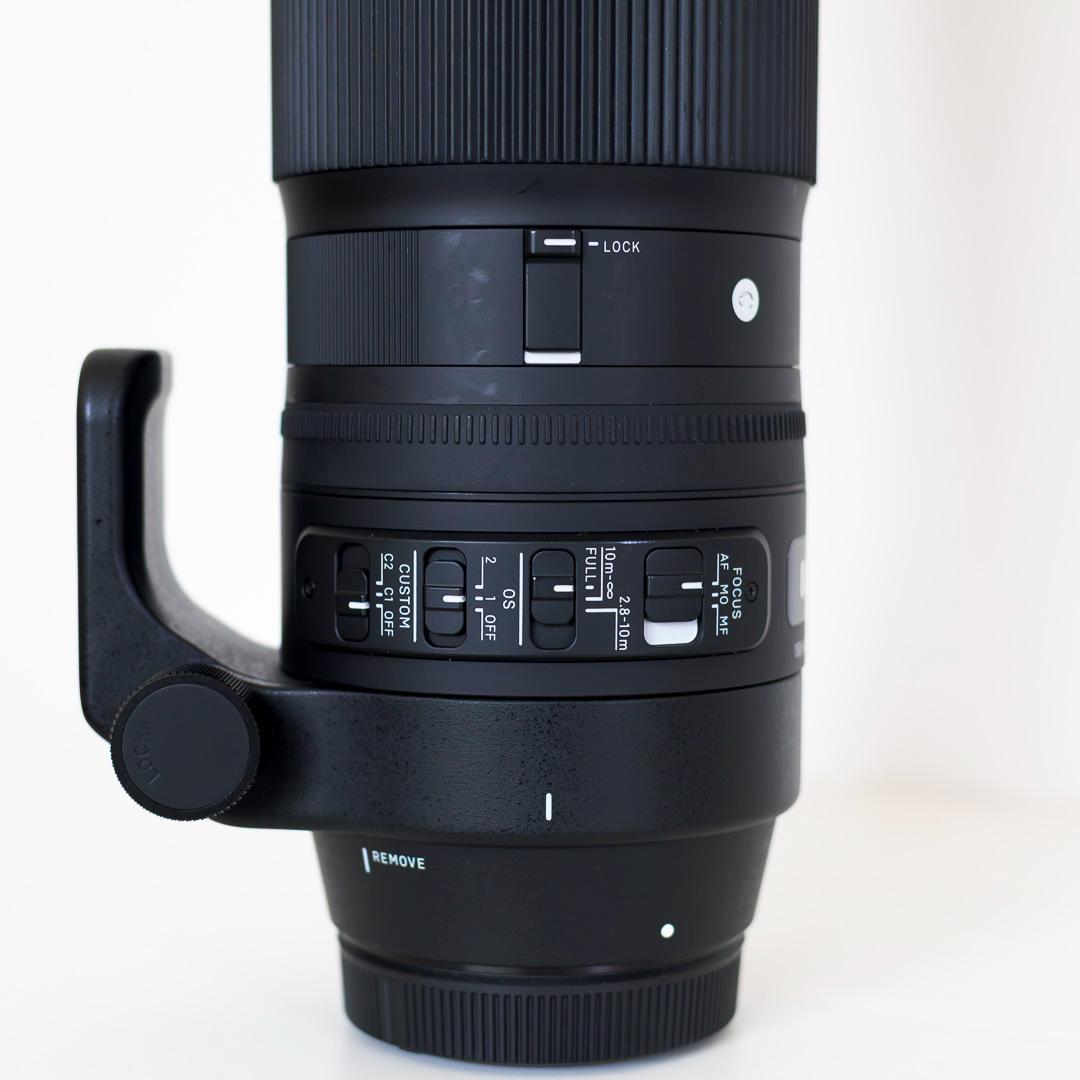 SIGMA 150-600mm 1.4×テレコンとレンズ保護フィルターのセット