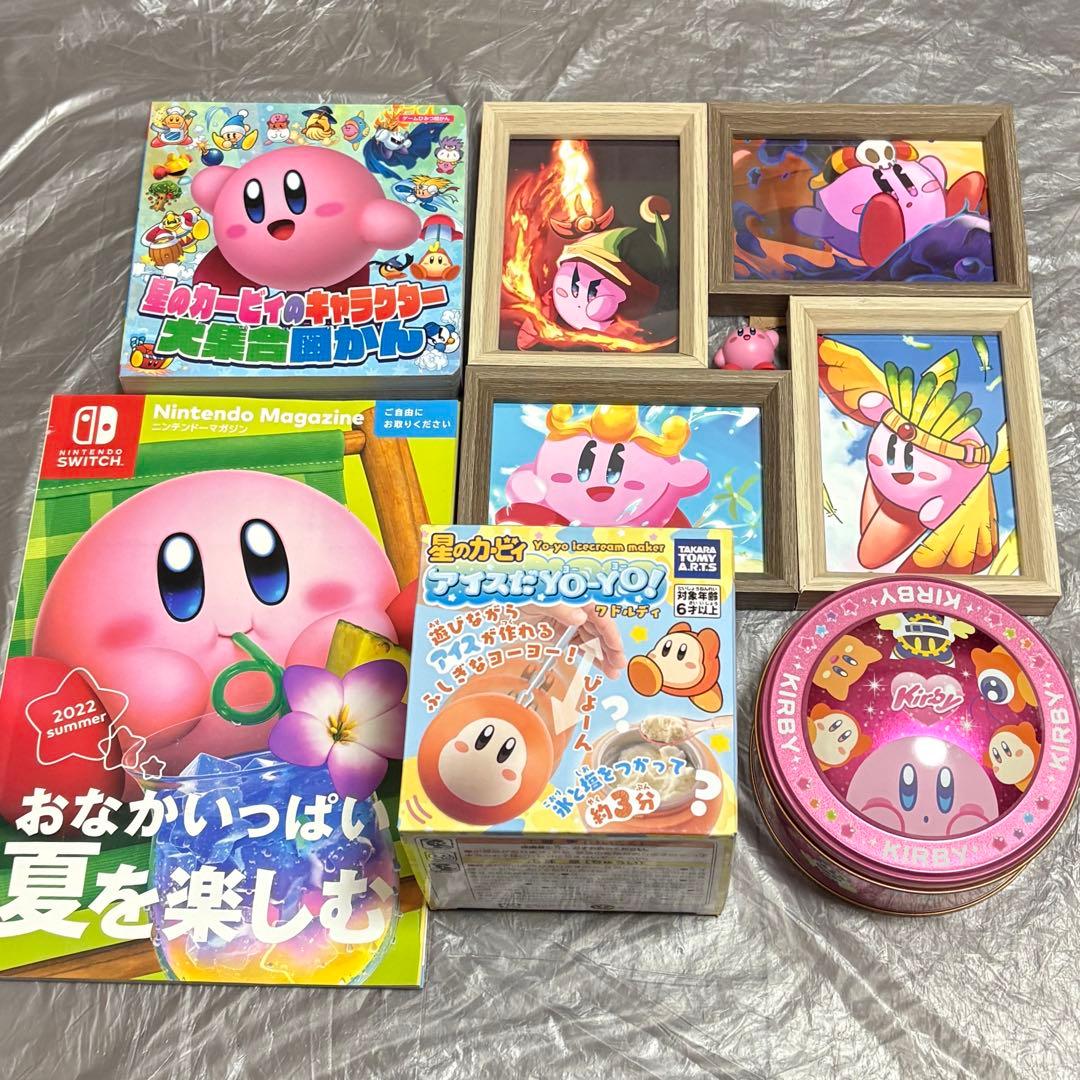 星のカービィ まとめ カービィ ぬいぐるみ Tシャツ フィギュア 缶バッジ等