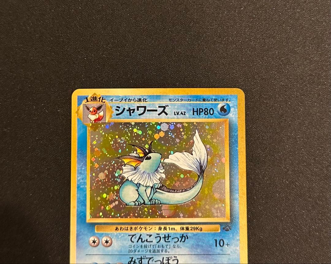 ポケモンカード 旧裏 サンダース シャワーズ ブースター