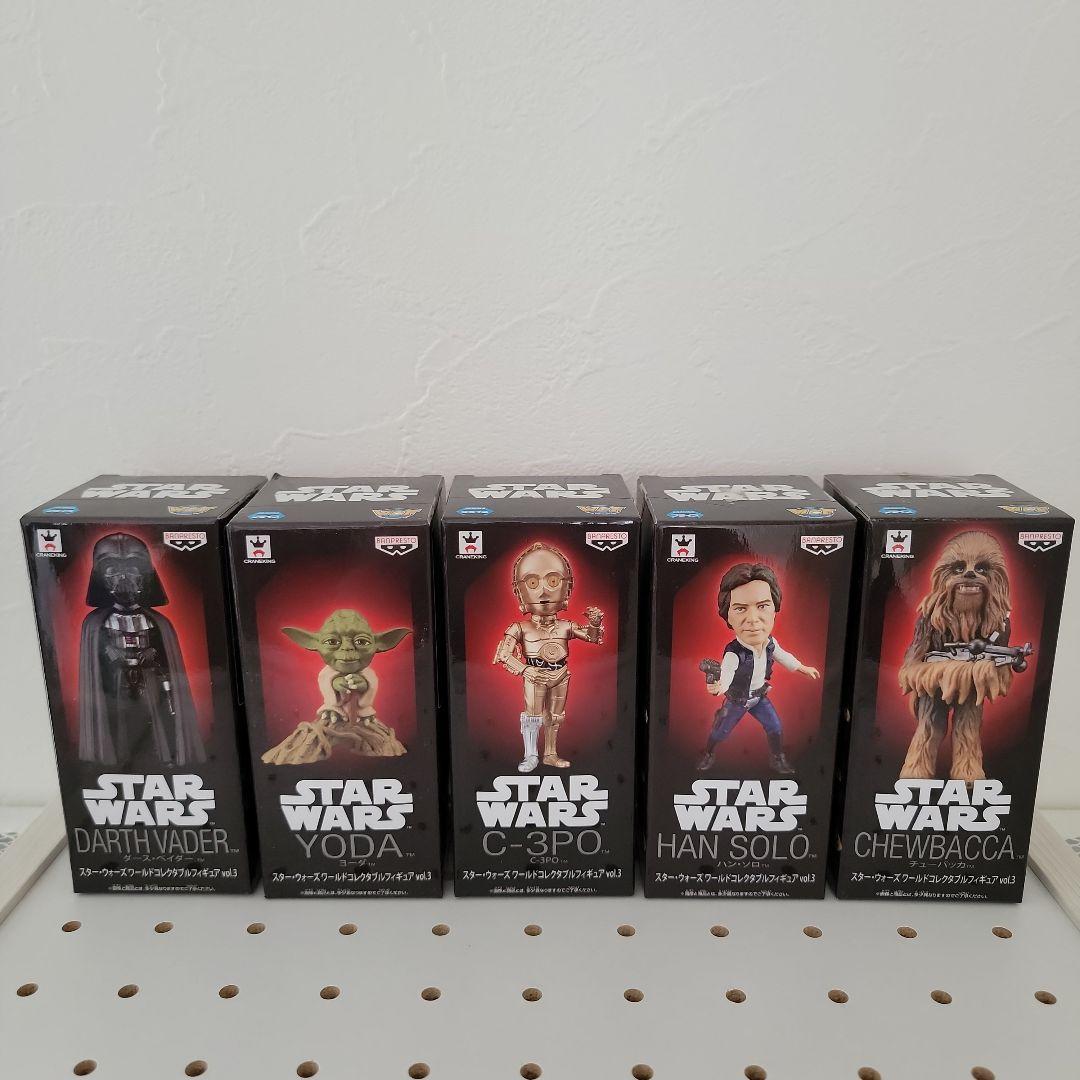 STAR WARS フィギュア 5体セット　　　ワーコレ　新品、未開封