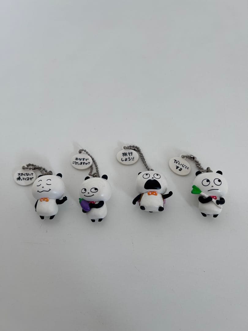 ごきげんぱんだ 、こねずみ　カプセルトイ 9体セット