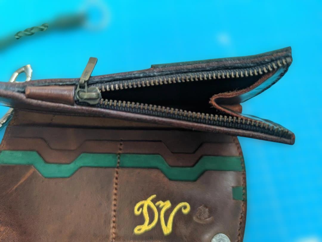 バイカーズウォレット右ポケット長財布