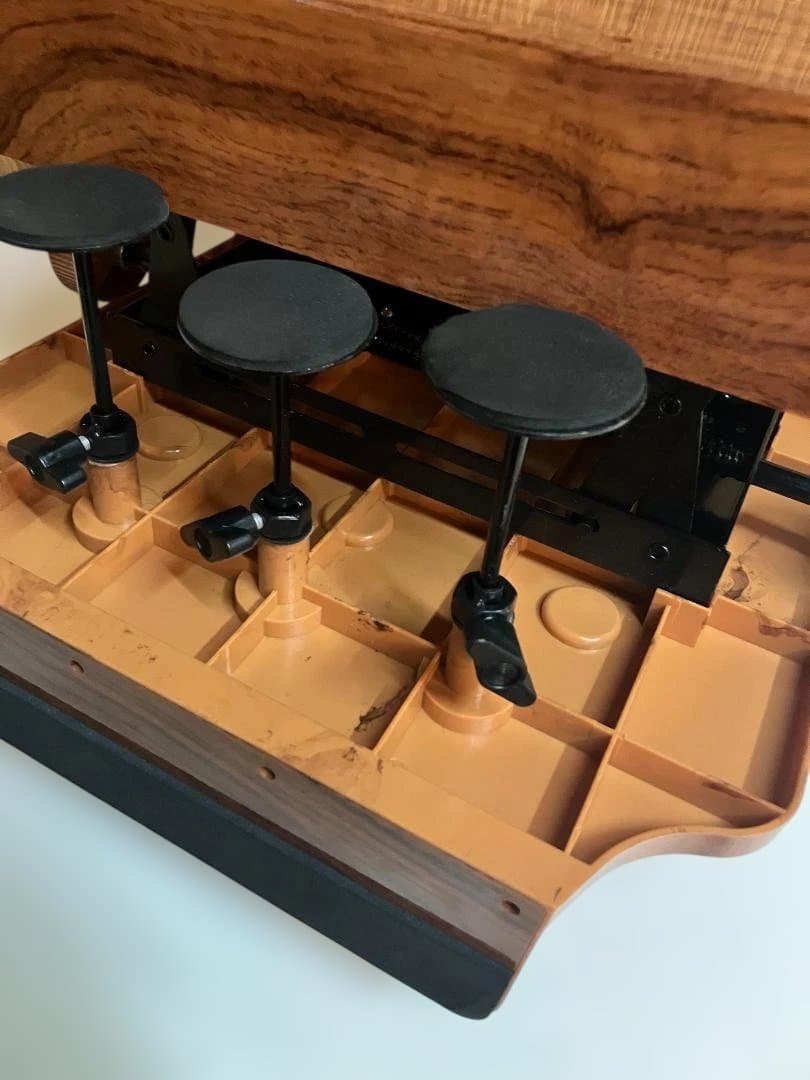 【送料込】PUNK ピアノ補助ペダル（木目）