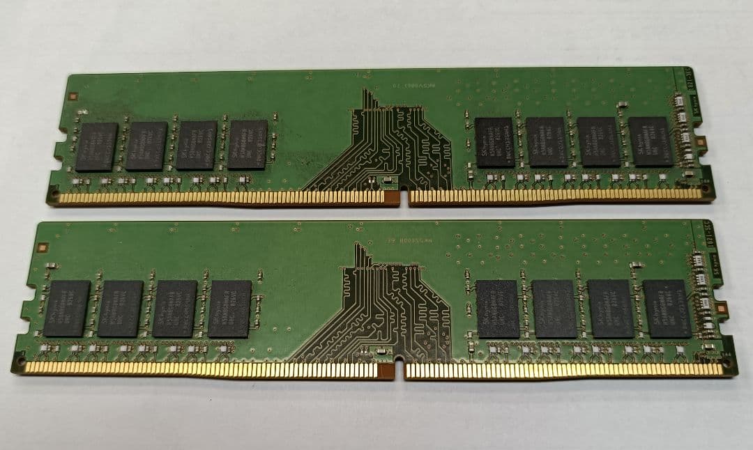SK hynix DDR4 8GB 2400MHz メモリ 2枚セット