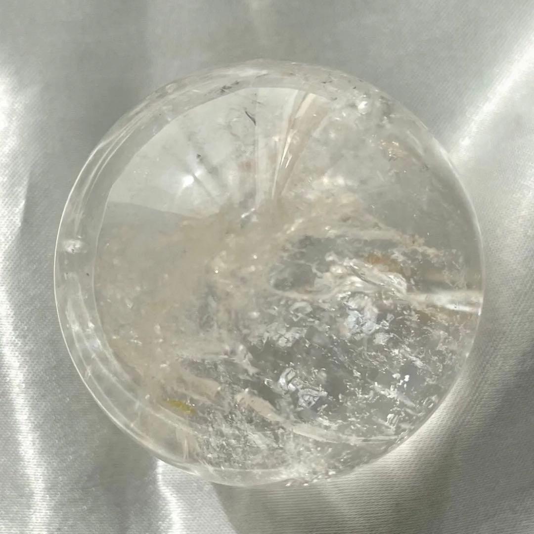 ② ピンクアゼツライト 44.1mm スフィア ピンクファイヤークォーツ台座あり